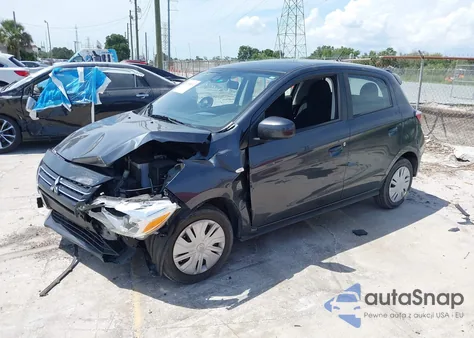 2024 Mitsubishi Mirage Es/Le from USA, damaged, VIN ML32AUHJ5RH000538